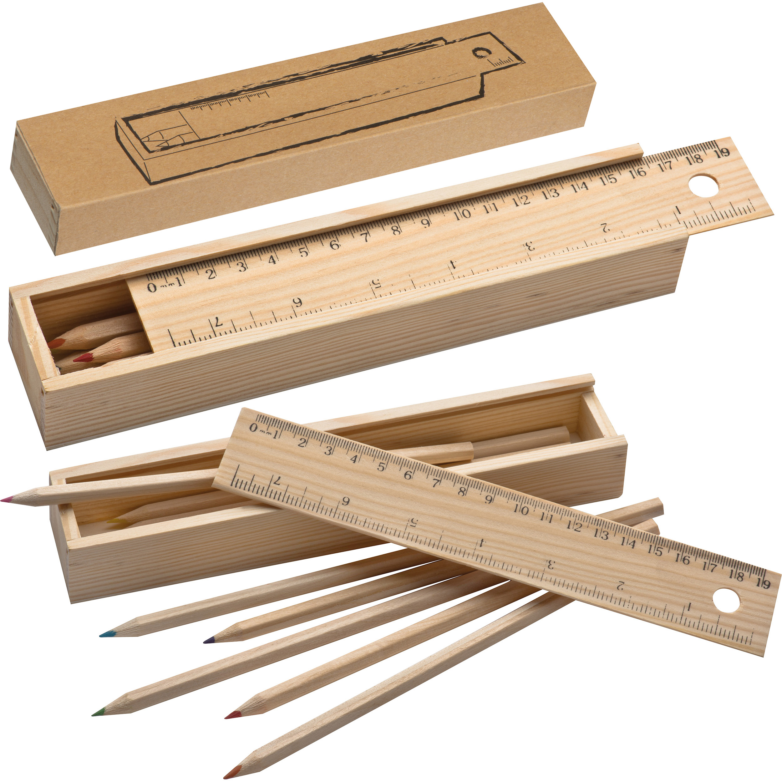 Caja de reglas de colores - Wareham - Árchez