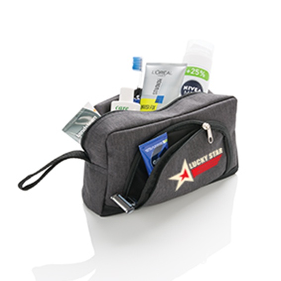 Bolsa de aseo bicolor elegante - Alesón