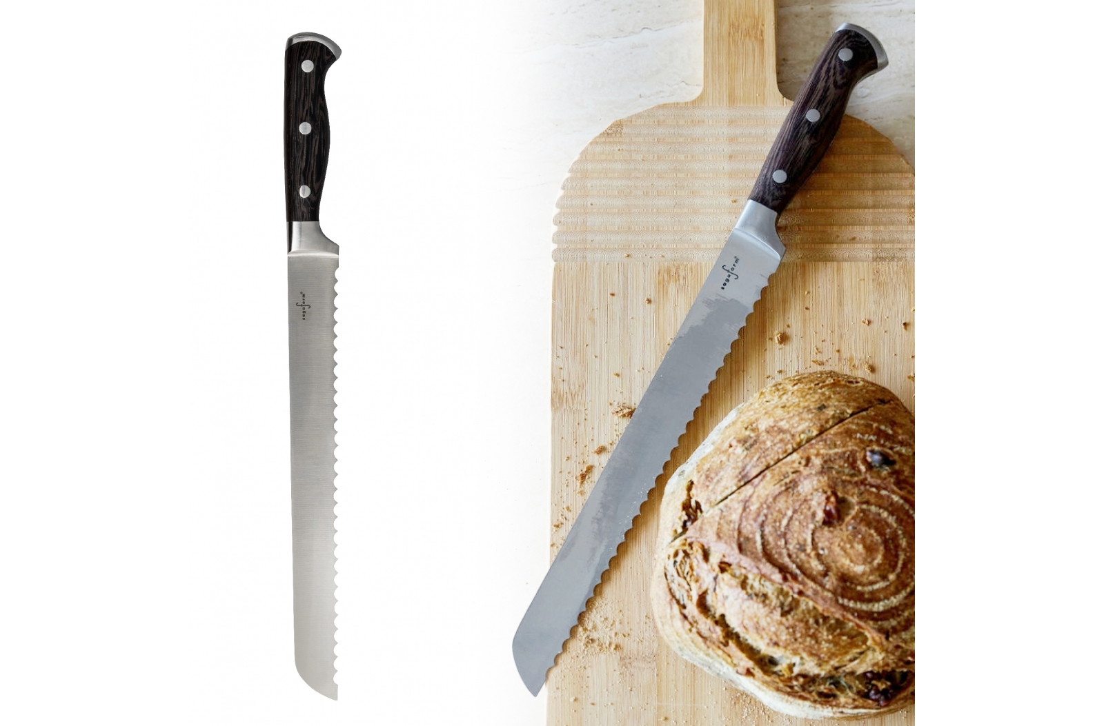 Cuchillo de pan de lujo SteelBake - Utkinton - Prats de Lluçanès