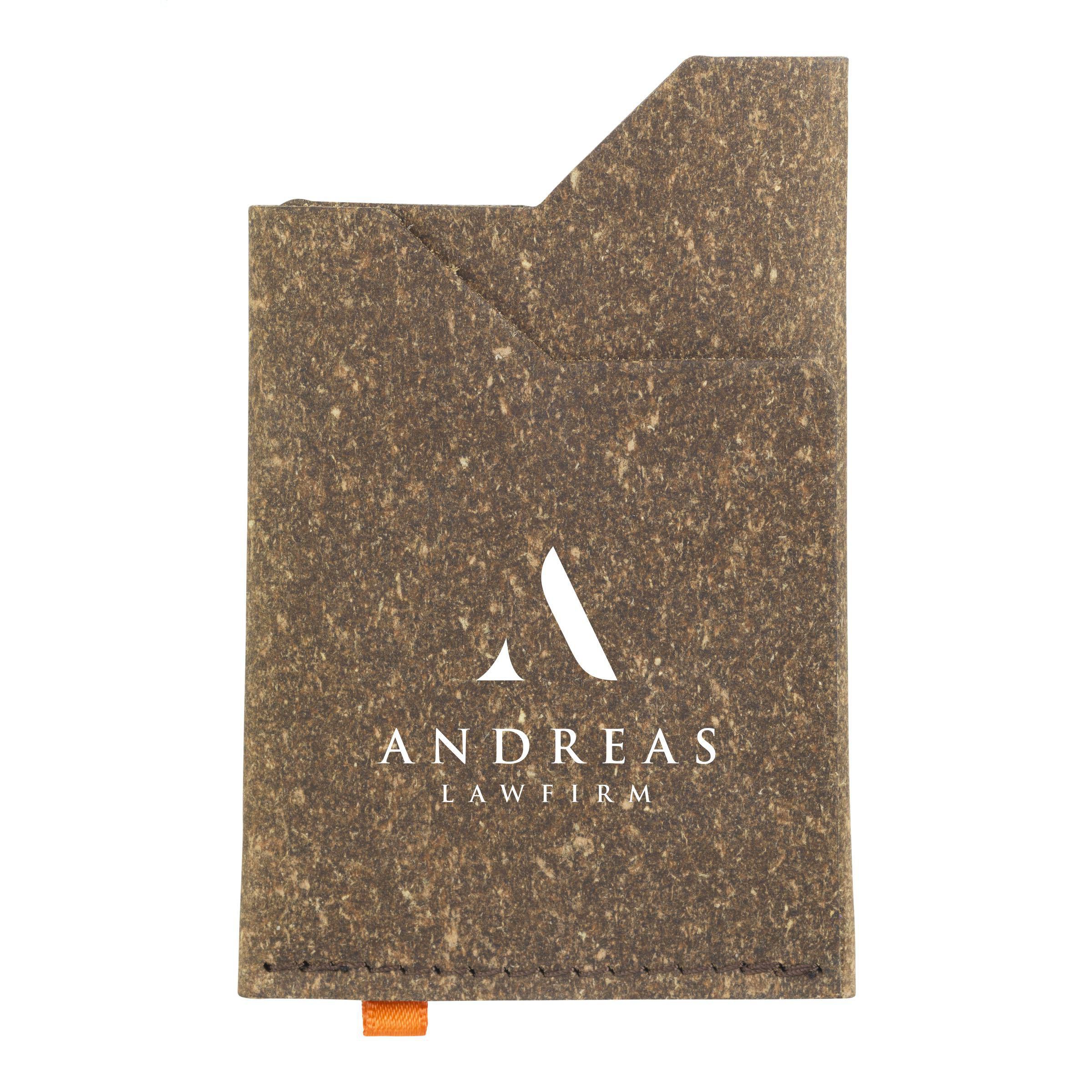 Tarjetero de cuero reciclado Nosh