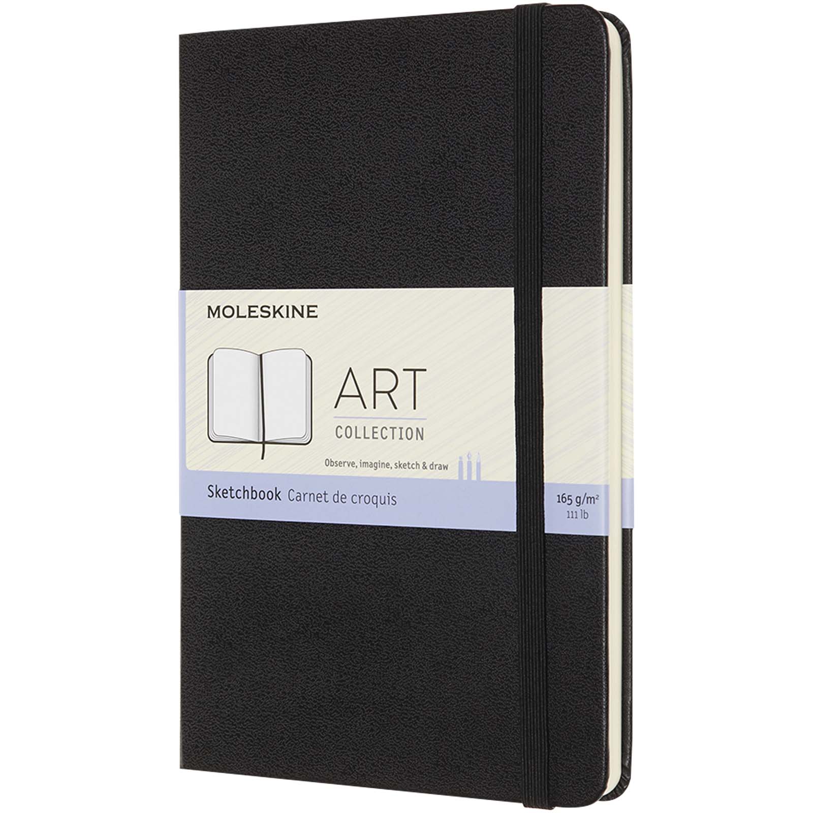 Cuaderno de Arte Moleskine - Villarroya impreso con logotipo