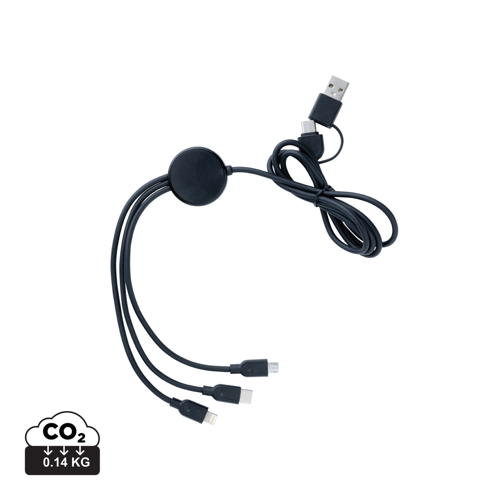 Cable de Carga 6-en-1 EcoTech - Bampton - Vicién
