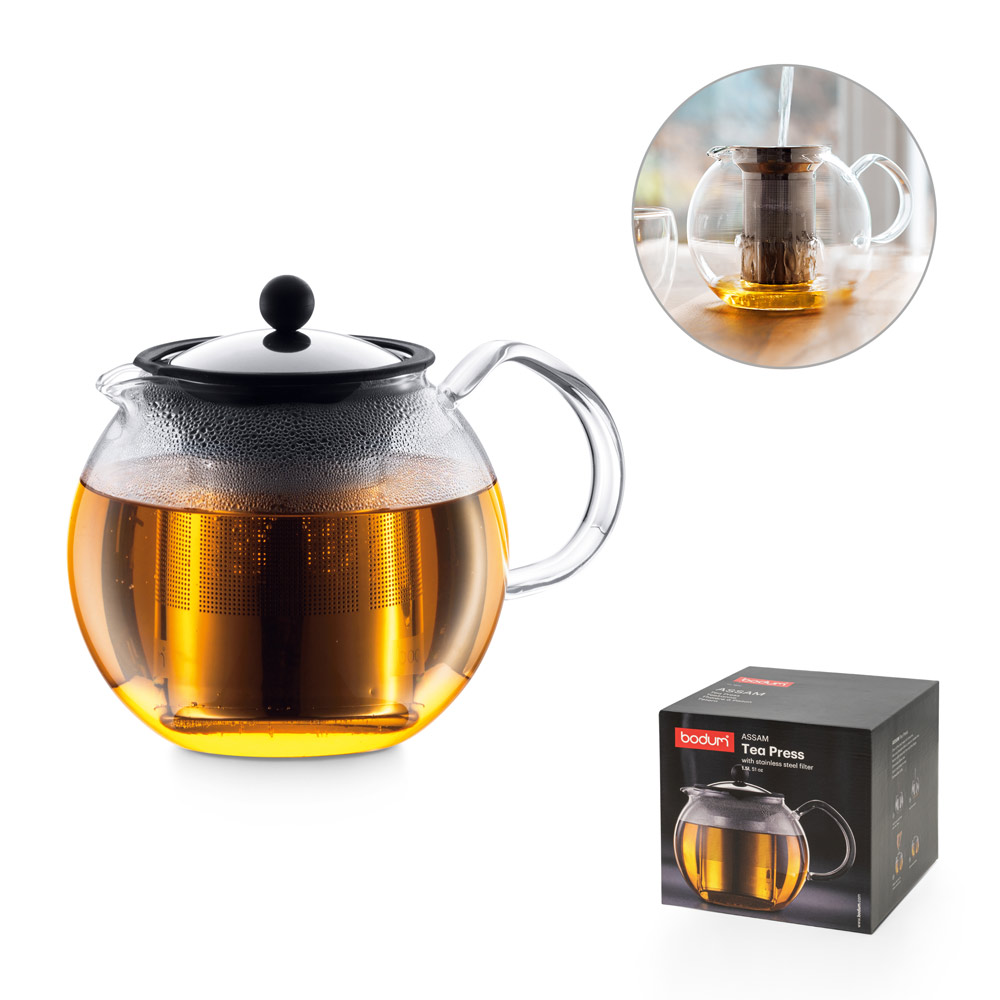 Tetera de Vidrio Borosilicato con Infusor - Jubilee - Jorba