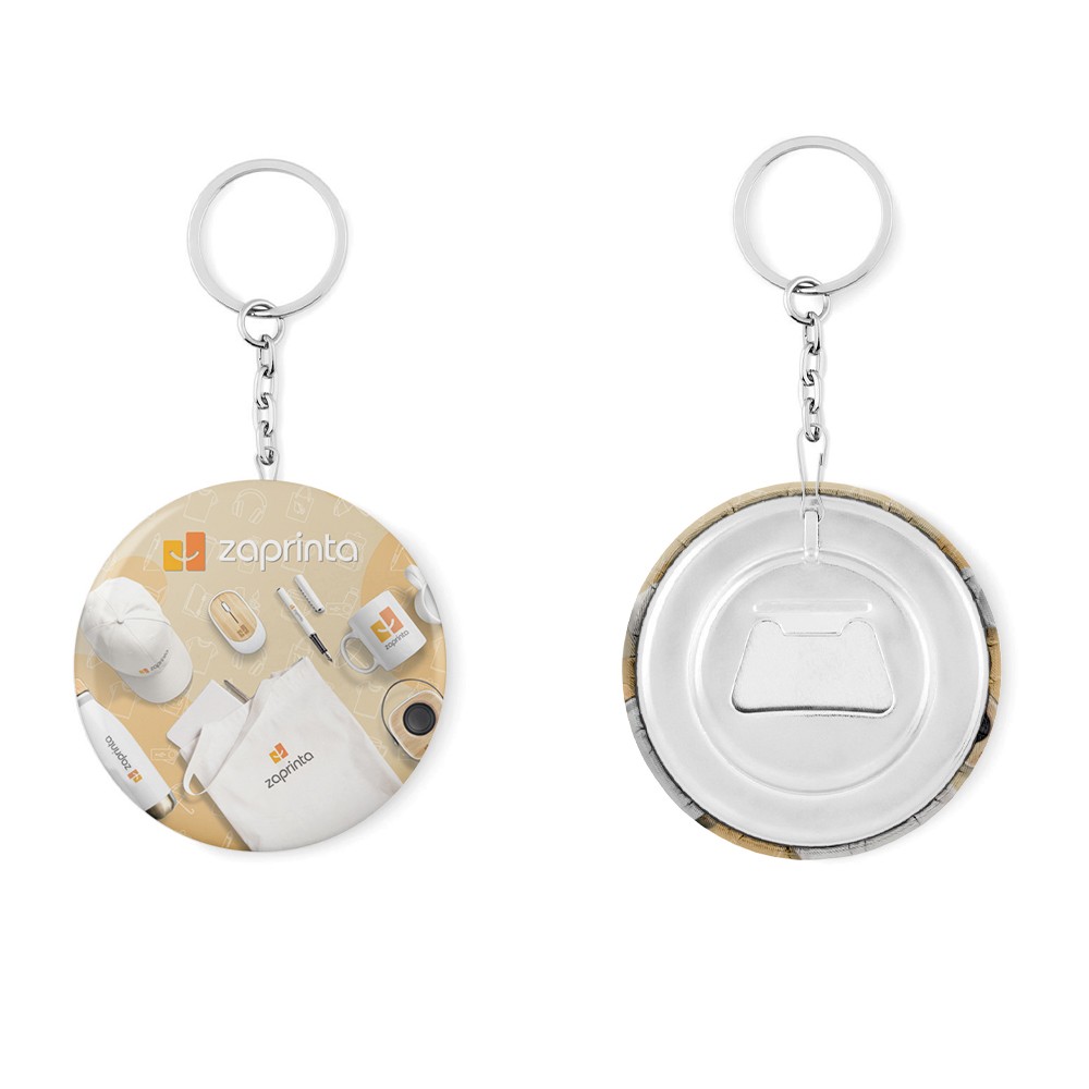 Pin de botón para abrebotellas de llavero multifunción - Alquézar