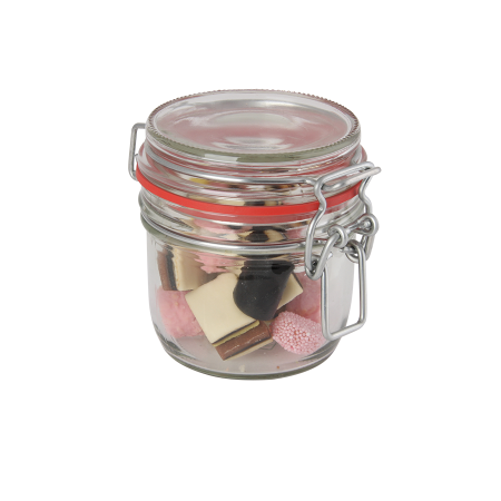 Tarro Weck de 255 ml lleno de dulces - Ibieca