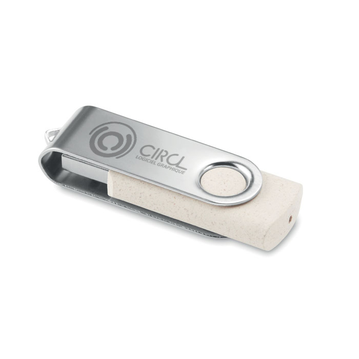 Memoria USB de 16GB con cubierta protectora de metal - Sant Fost de Campsentelles