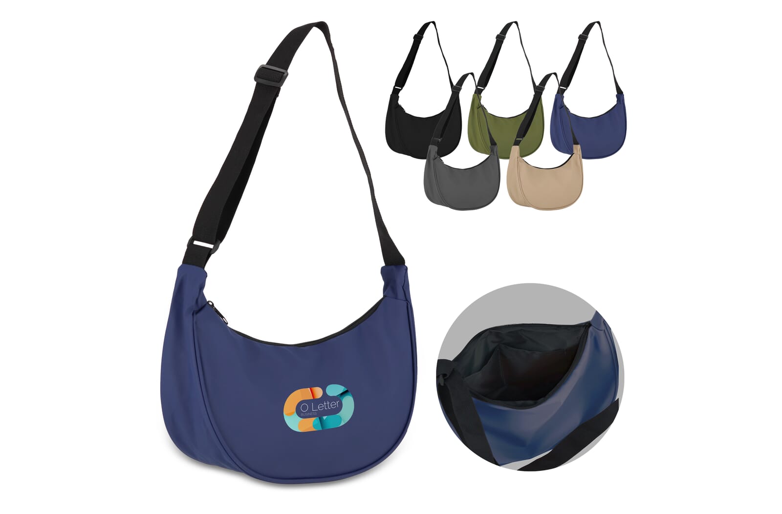 Bolso Bandolera Semiluna Reciclado 20L - La Mata