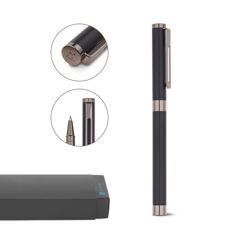 Elegante bolígrafo roller de metal - Henley-in-Arden - Figaró-Montmany