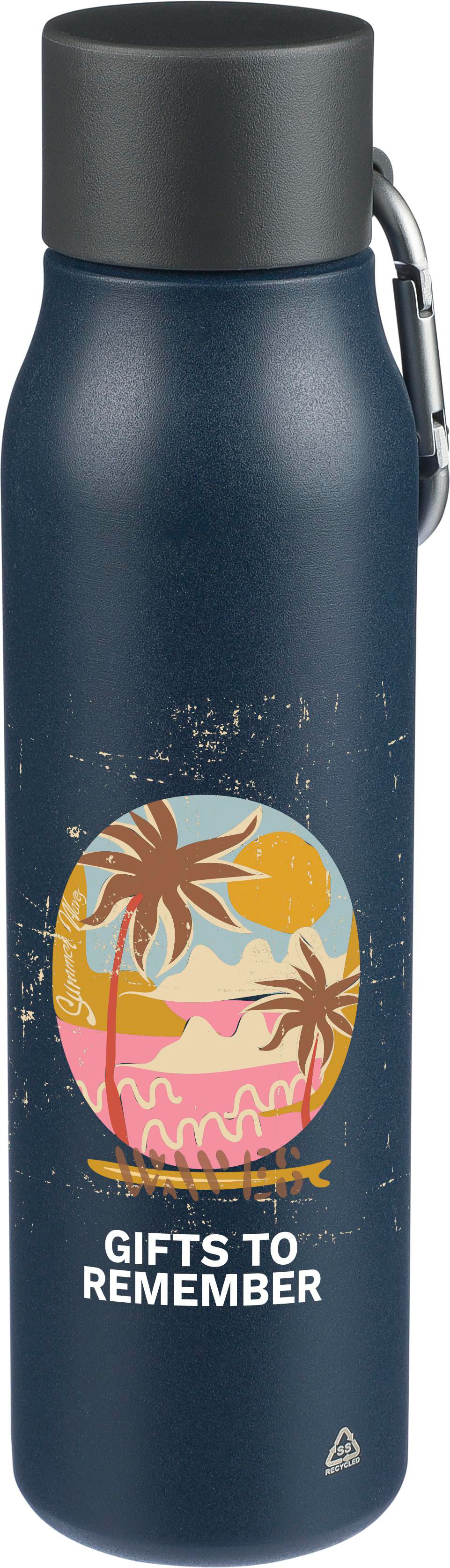 Botella de bebida de acero inoxidable reciclado EcoDuradera - Blecua y Torres