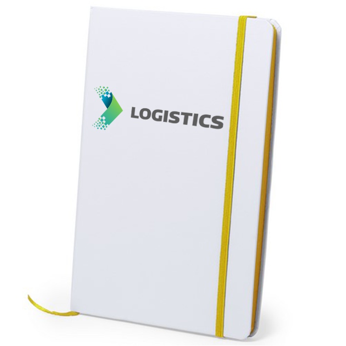 Cuaderno de cubierta suave al tacto con banda elástica y marcador de tela - Paracuellos de Jiloca