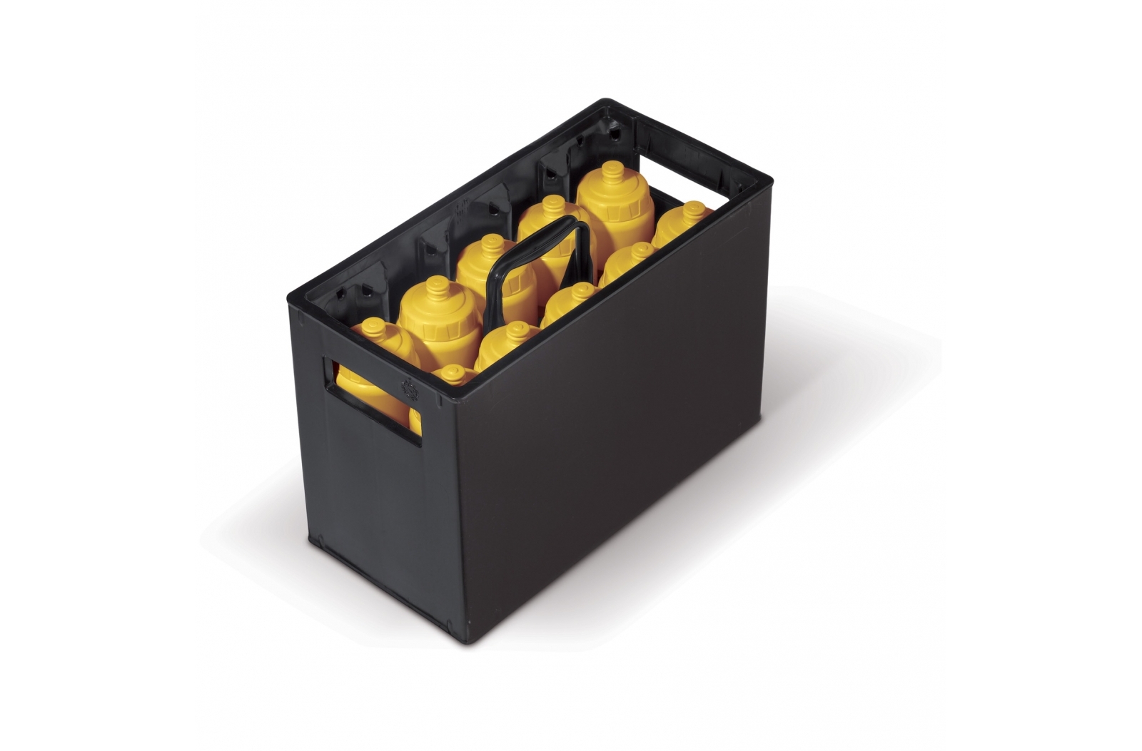 Caja de Plástico Apilable para Botellas Deportivas - Estepa