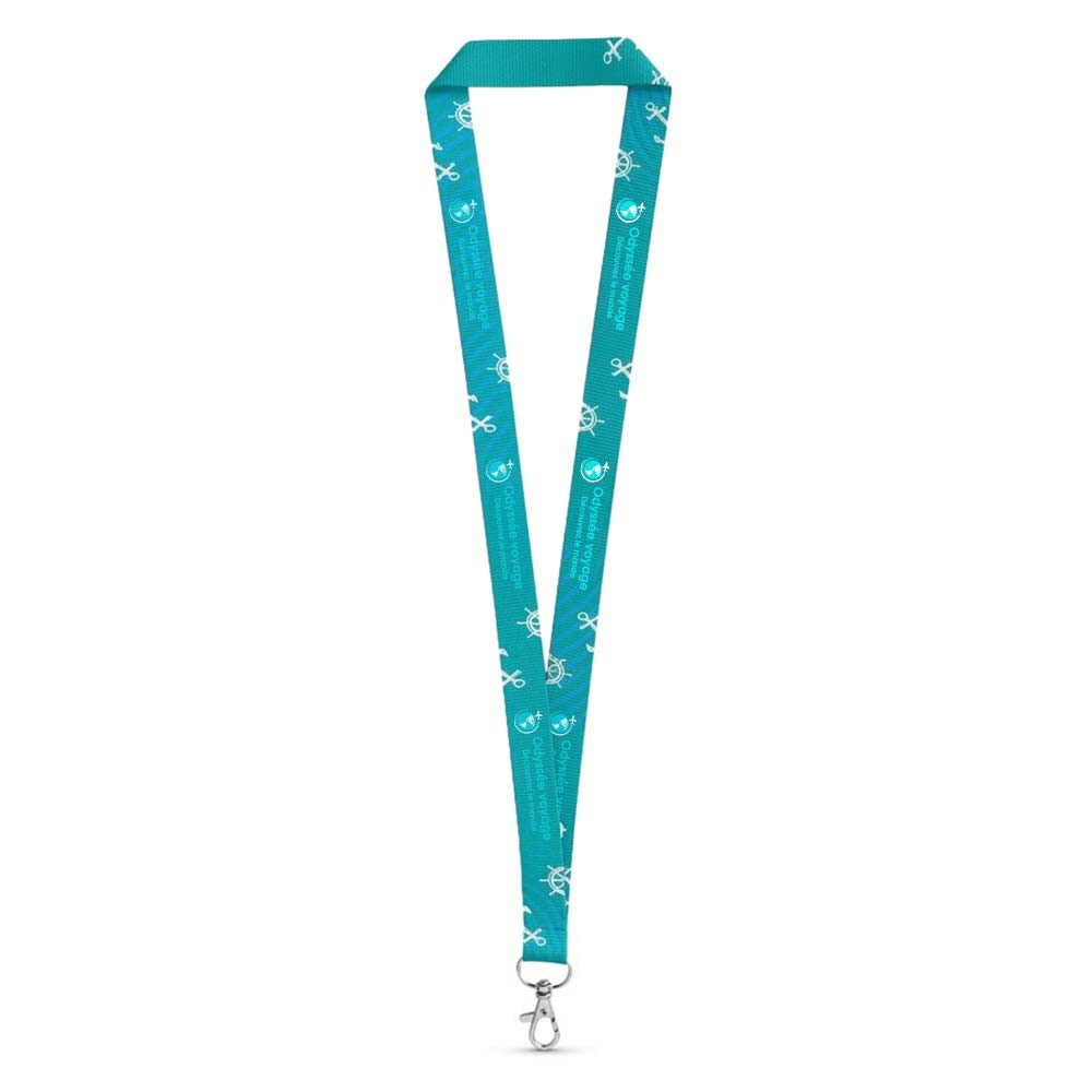 Cordón de sublimación personalizable con mosquetón - West Raynham - Cardona