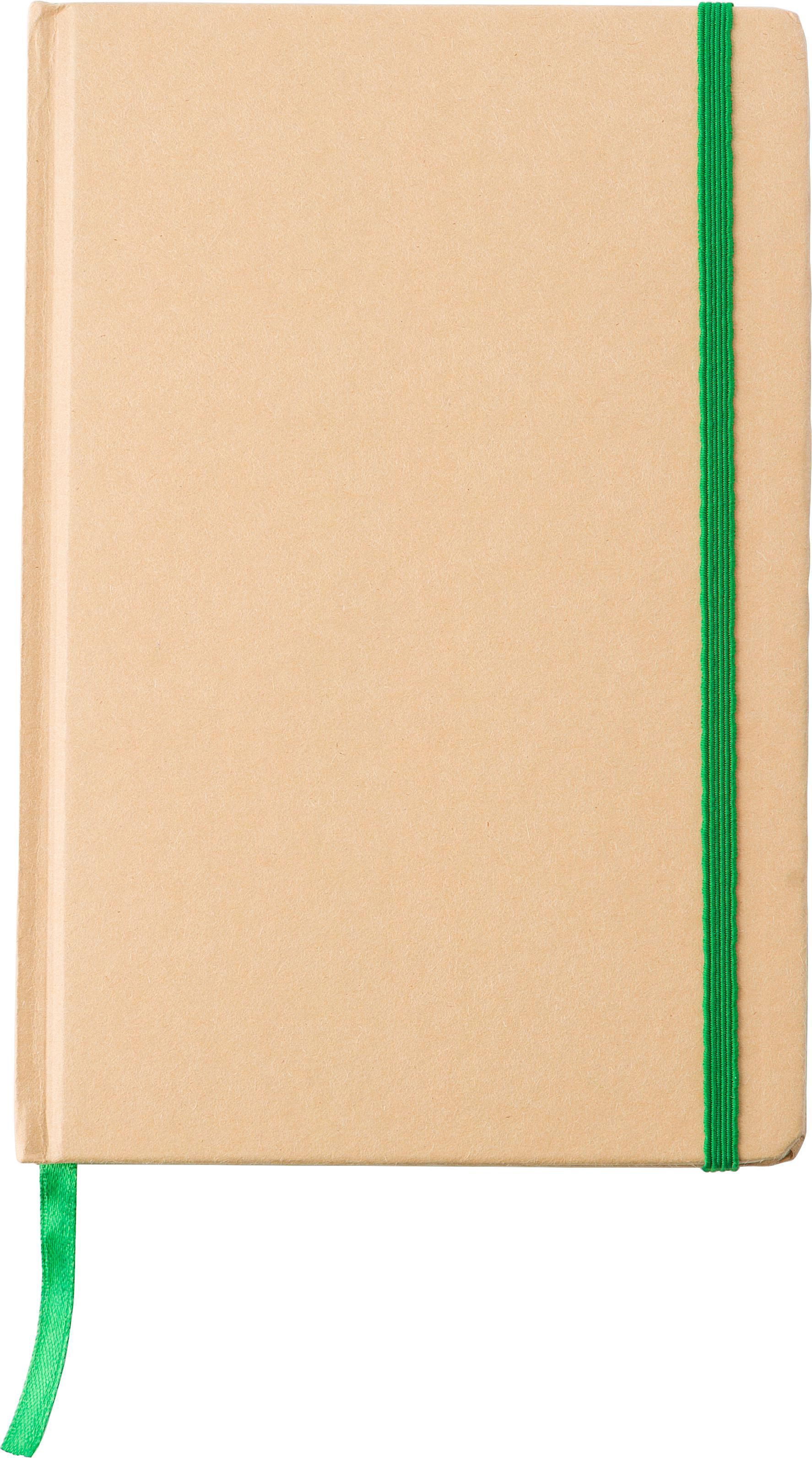Cuaderno Ecológico Gianni A5 - La Puebla de Albortón impreso con logotipo