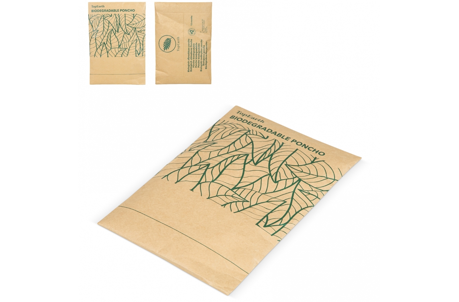 Poncho Bio-PE Biodegradable - Herencia