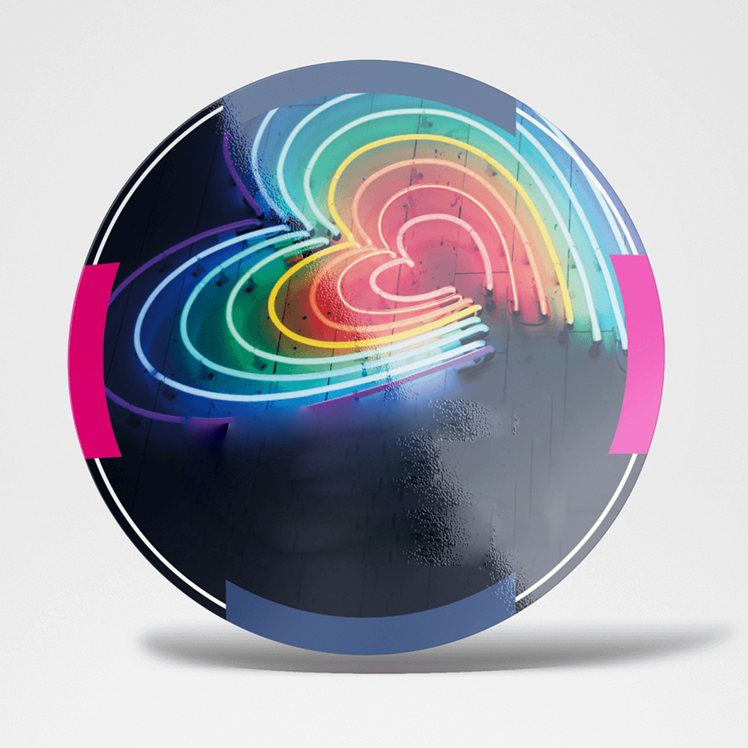 Pegatina Redonda - Lupiñén-Ortilla