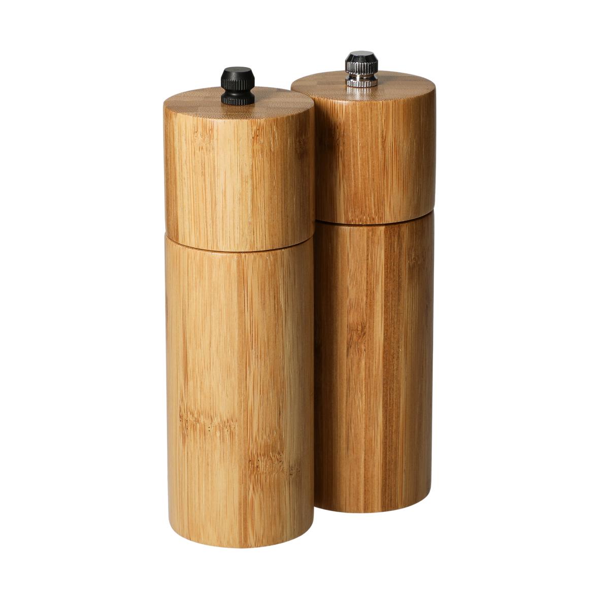 Conjunto de Molino de Sal y Pimienta de Bambú - Arteixo
