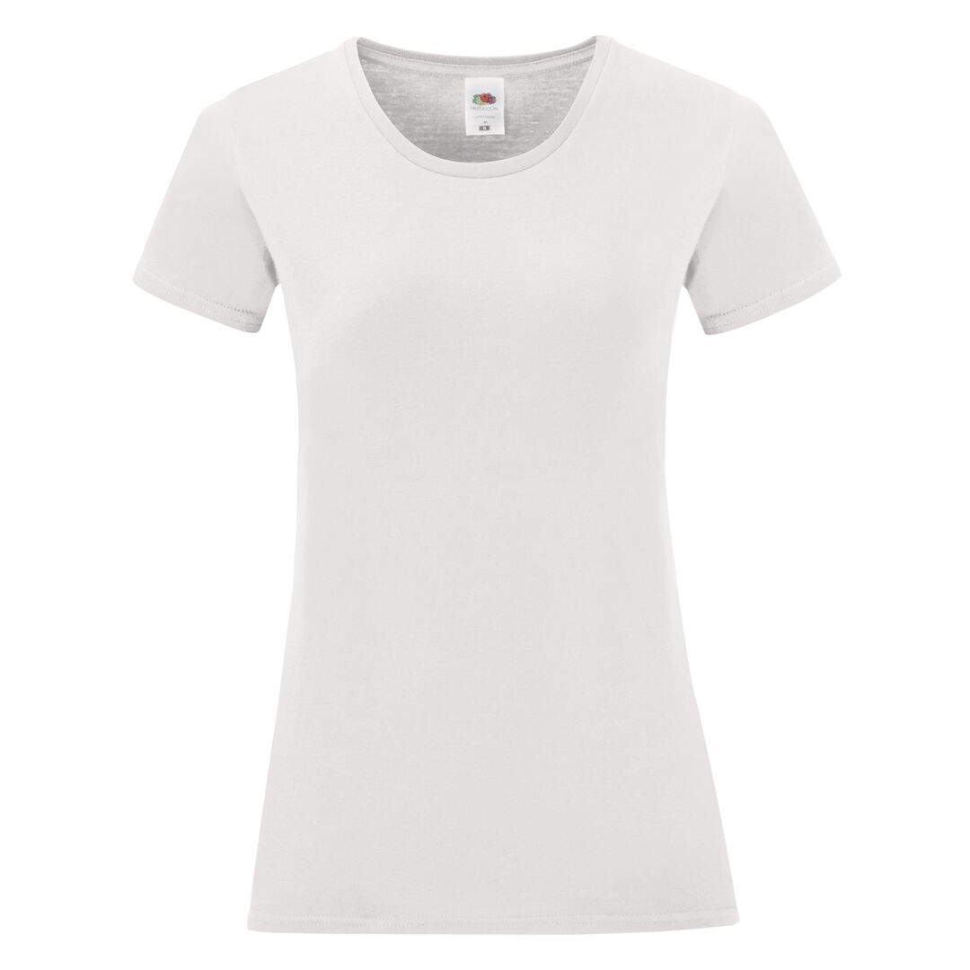 Camiseta icónica de algodón blanco - Bourron-Marlotte - El Papiol