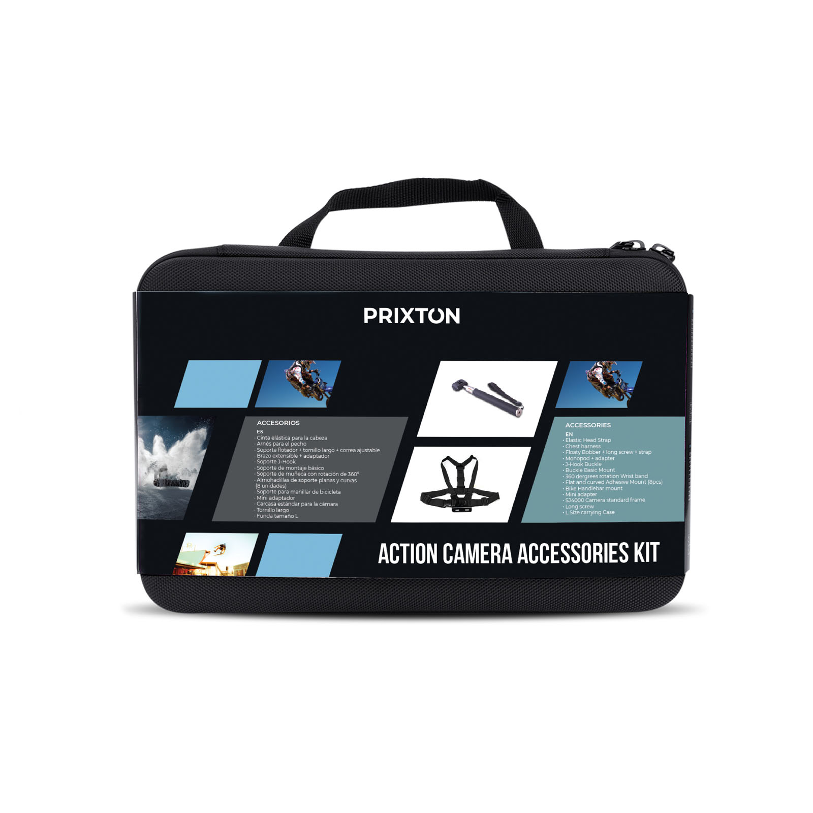 Kit de Accesorios para Cámara de Acción - Gallur