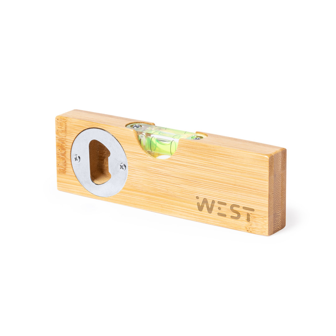 Nivel con abridor de bambú - Santanyí