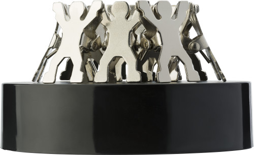 Peso pará papel magnético ovalado con sujetapapeles metálicos - Gran Budworth - Navarcles