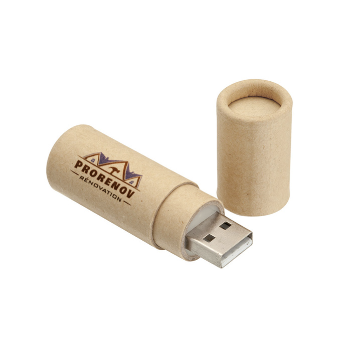 Memoria USB de cartón reciclado de 16GB - Mairena del Aljarafe