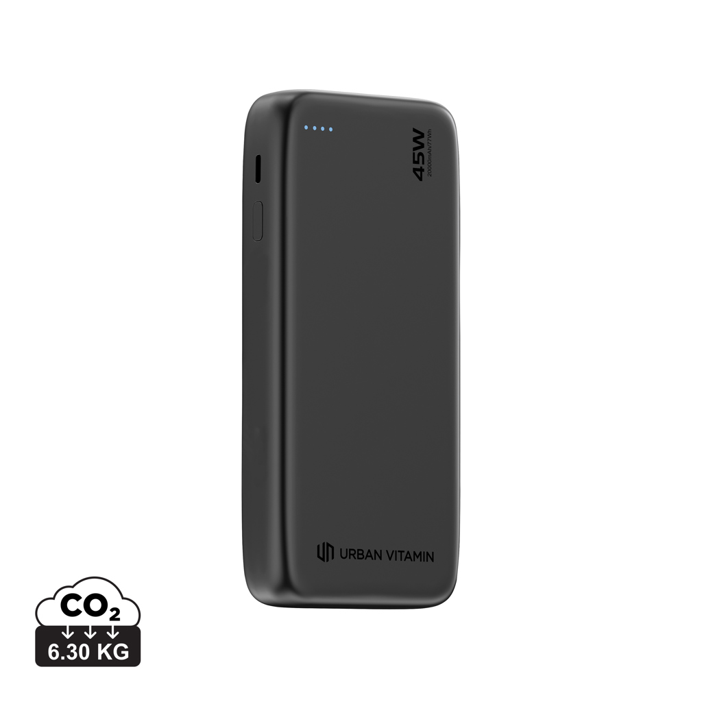 Powerbank Urban Vitamin San Mateo de 45W y 20.000 mAh