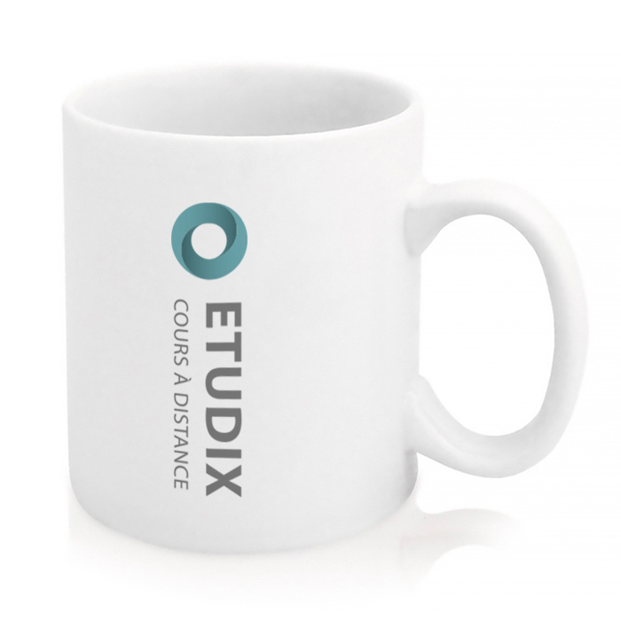 Taza de Cerámica Blanca 370ml  - Autol