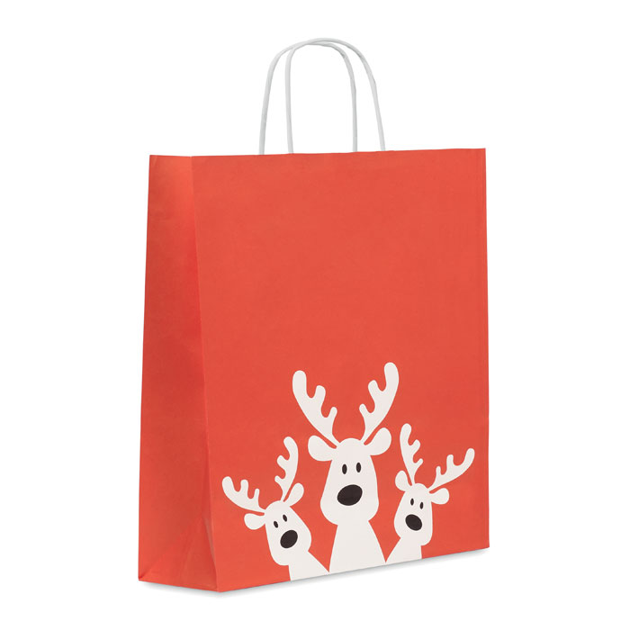 Bolsa de regalo navideña grande - San Sebastián de los Reyes