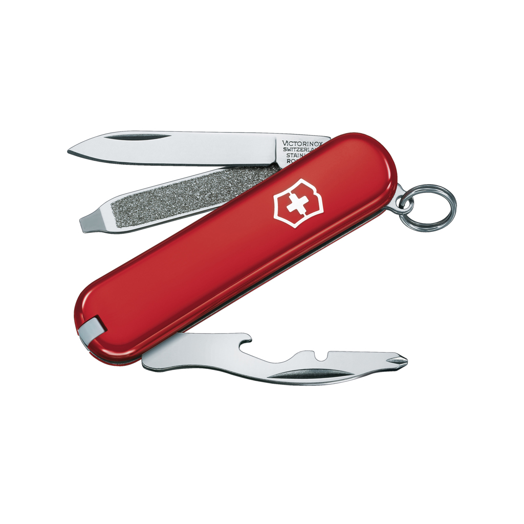 VICTORINOX Navaja de bolsillo Pequeña Rally 9 funciones