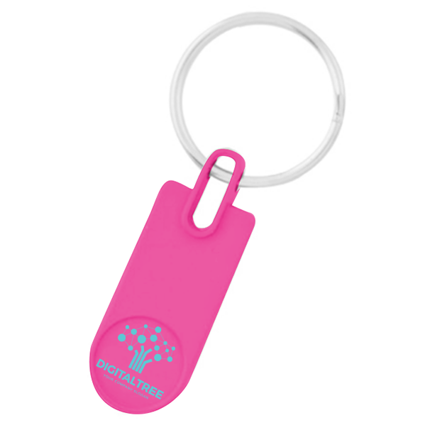 Llavero de cuerpo de metal cortado a troquel - Sant Esteve de Palautordera