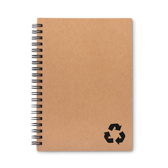 Cuaderno de Papel Piedra con Cubierta de Cartón Reciclado - Cedeira