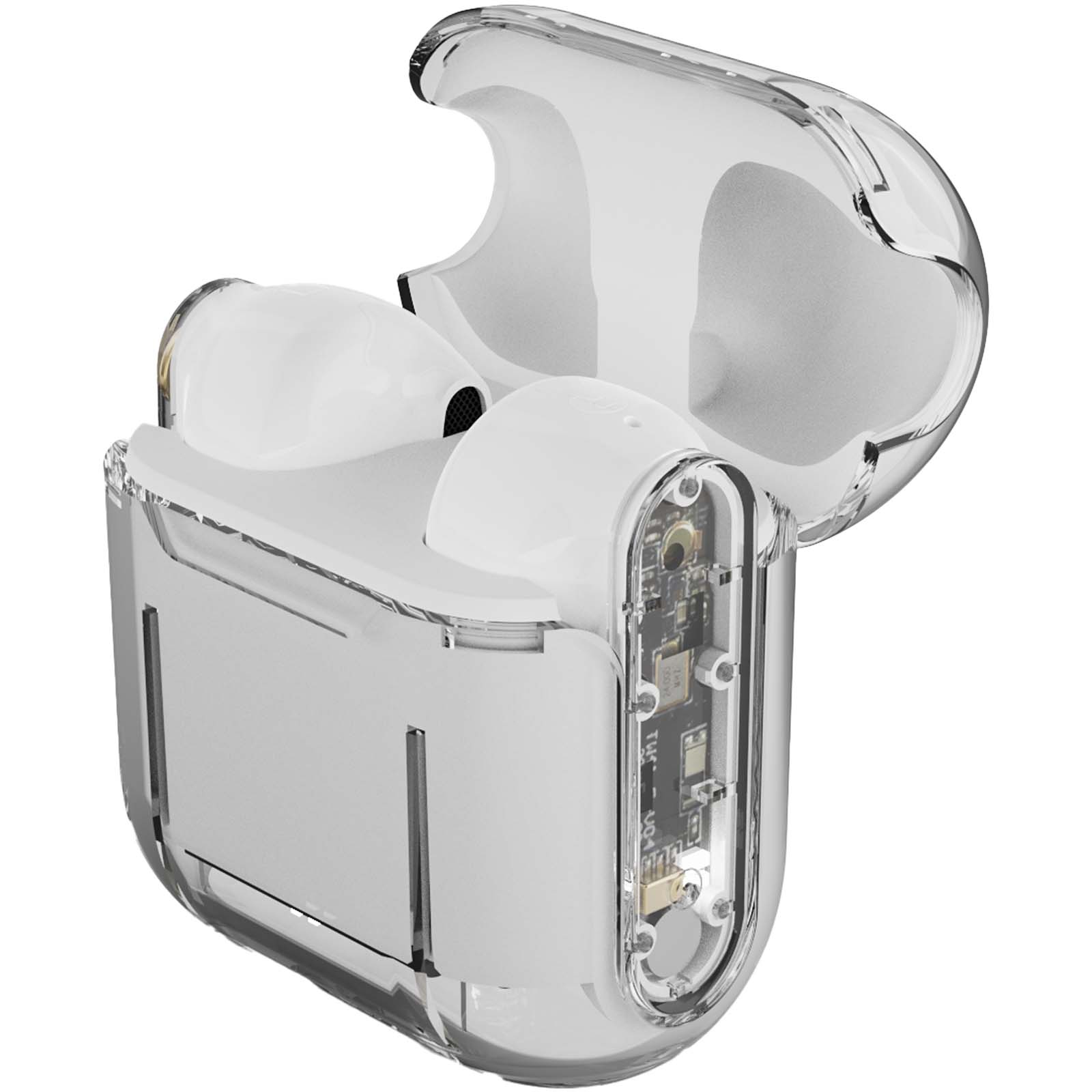 Auriculares Inalámbricos Cristal - Sant Martí de Centelles impreso con logotipo