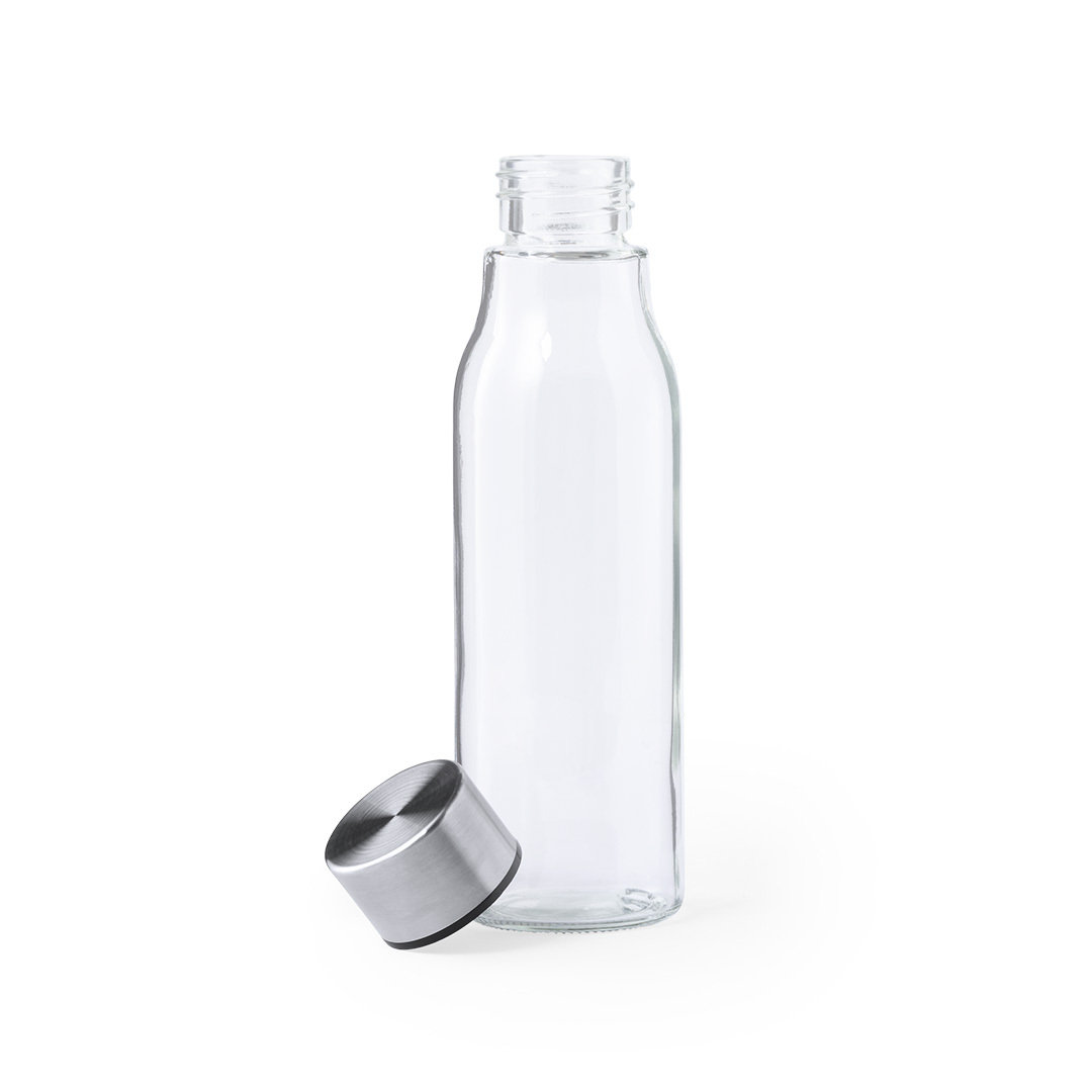 Botella de Agua de Vidrio de Borosilicato 550ml - Aguadulce