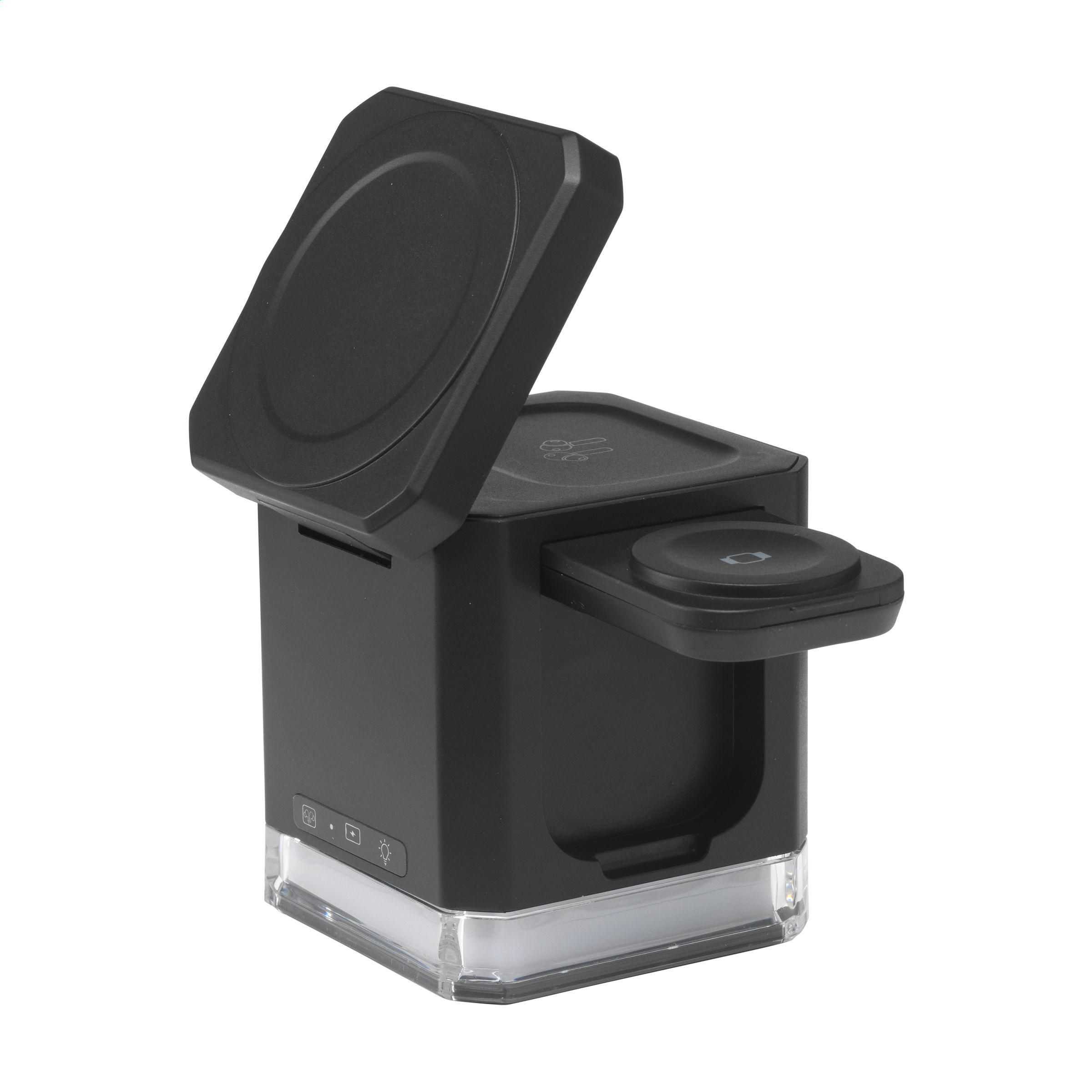 Cube Magsafe 3-en-1 RCS Soporte de Carga de ABS Reciclado