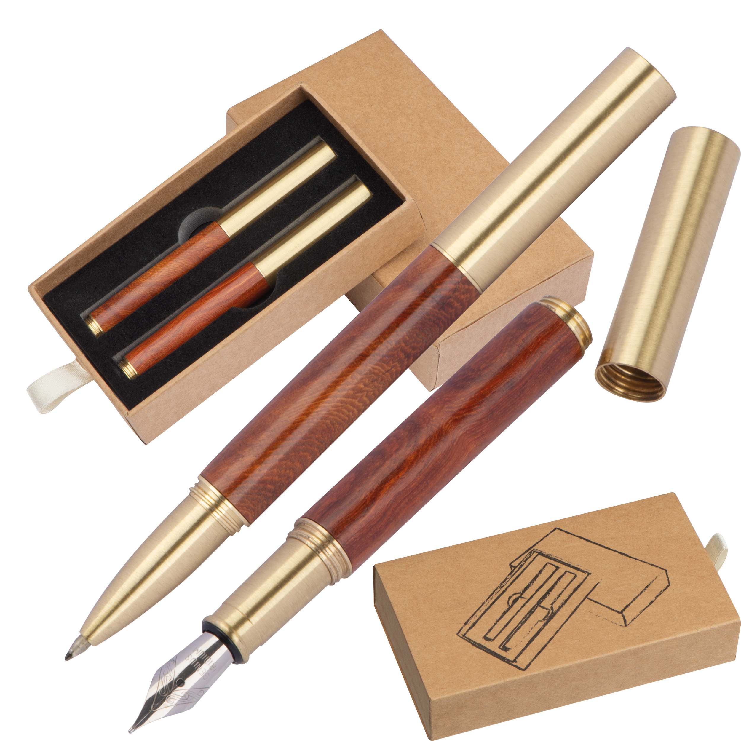 Set de Escritura EcoWooden - Brixton - Puigcerdà