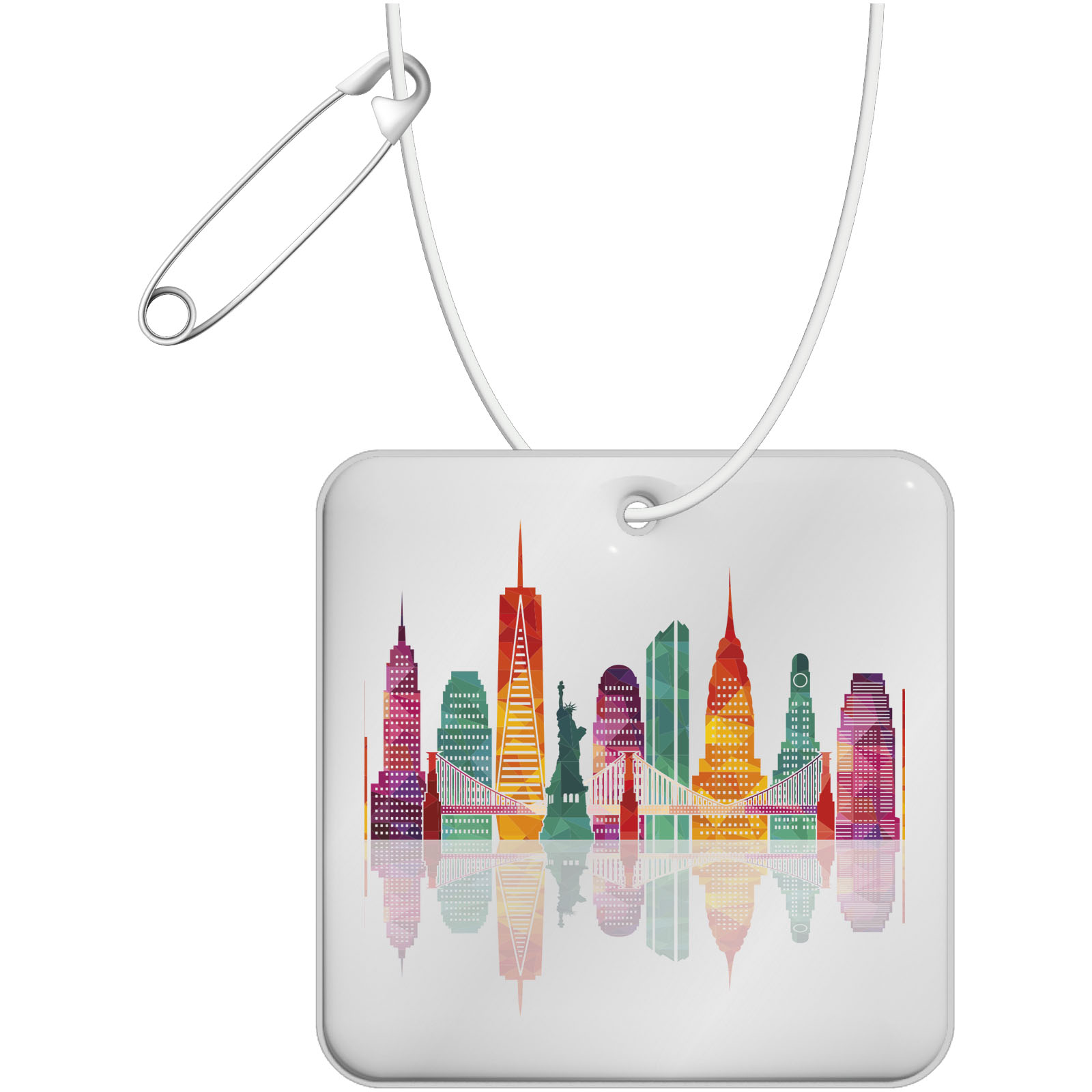 Colgador Reflectante de Seguridad Nocturna - Plasencia de Jalón