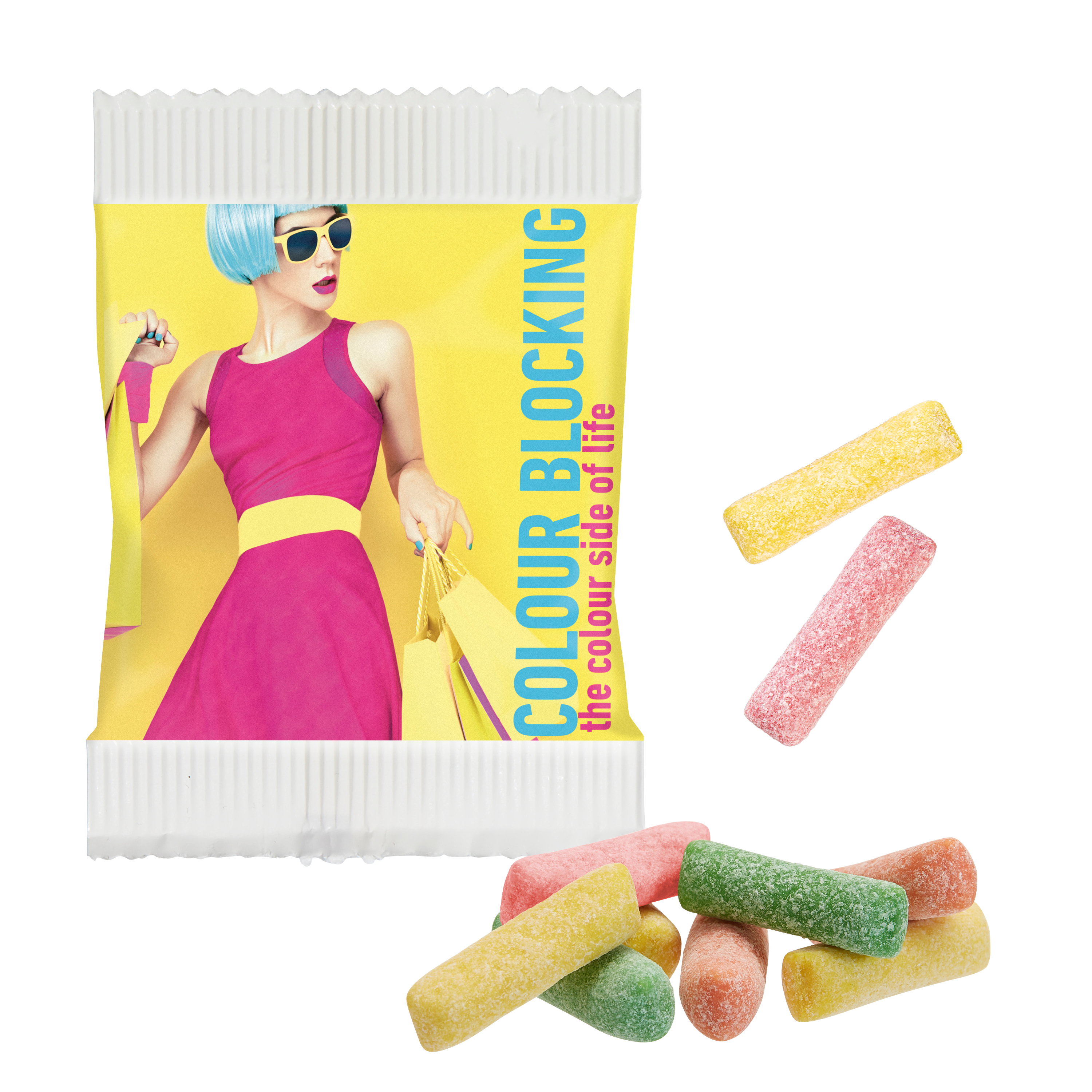 Mini Delicias Ácidas - Castejón de las Armas impreso con logotipo
