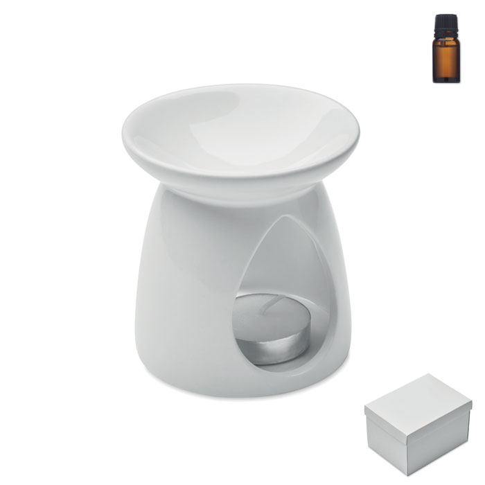 Juego de quemador de aroma de vainilla