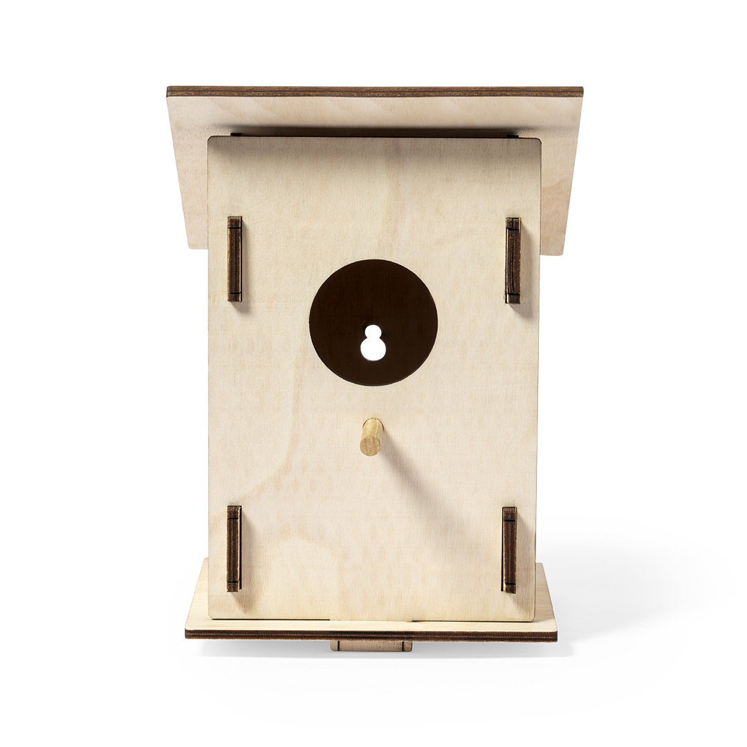 Casa de Pájaros Nido Fácil - Muros producto promocional impreso Casa de Pájaros Nido Fácil - Muros impreso con logotipo