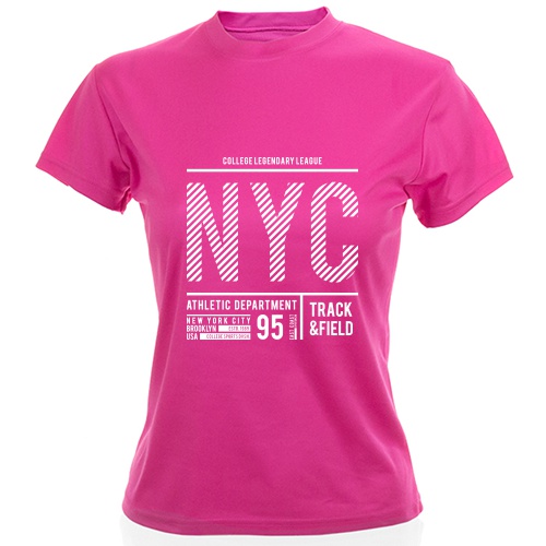 Camiseta Técnica de Poliéster Transpirable para Mujeres - Umbrete