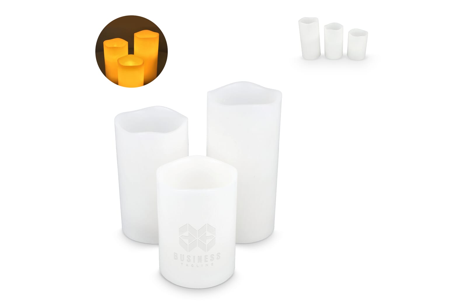 Velas LED Seguras de Cera - Nestares