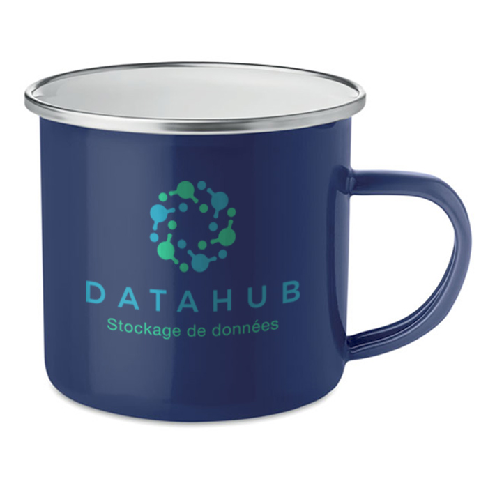 Taza de Esmalte de Metal Vintage 350ml - Valdemoro