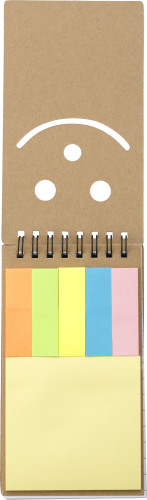 Cuadernillo encuadernado con alambre con Notas adhesivas y Bloc de notas rayado - Santa Coloma de Cervelló