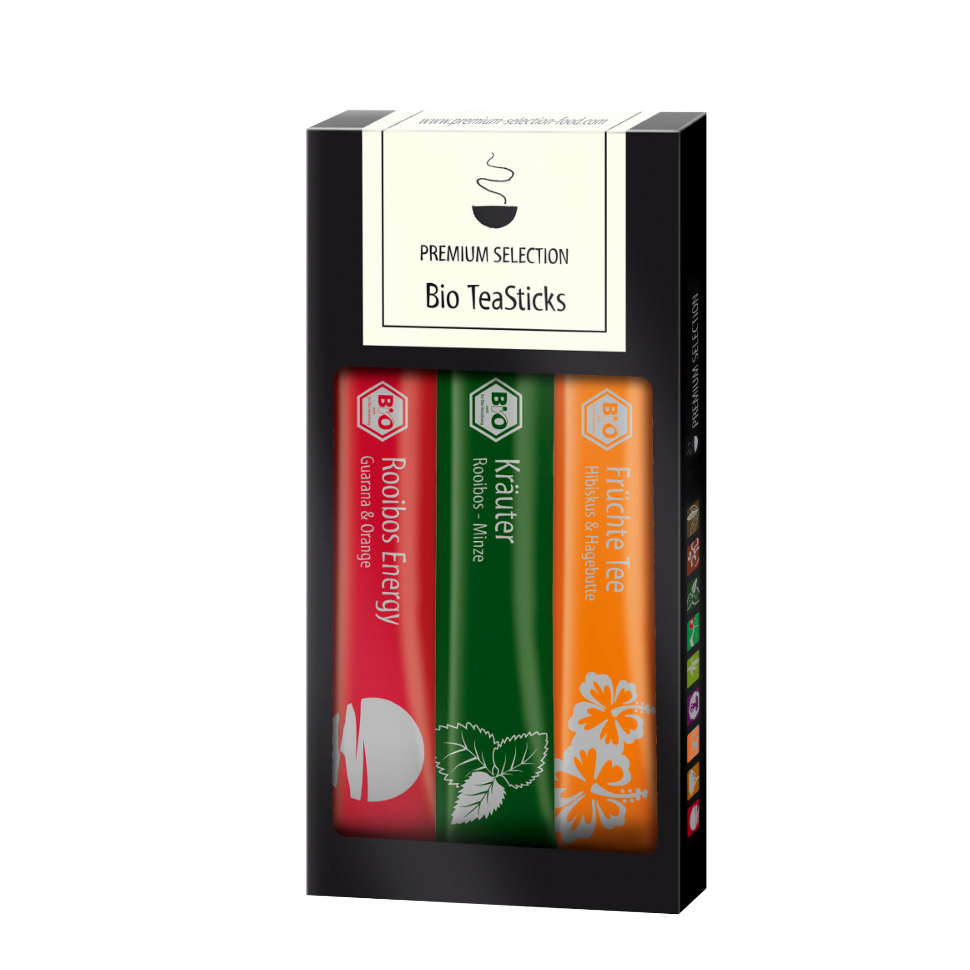 Selección Premium de Caja de Té con Bio TeaSticks - Cartagena