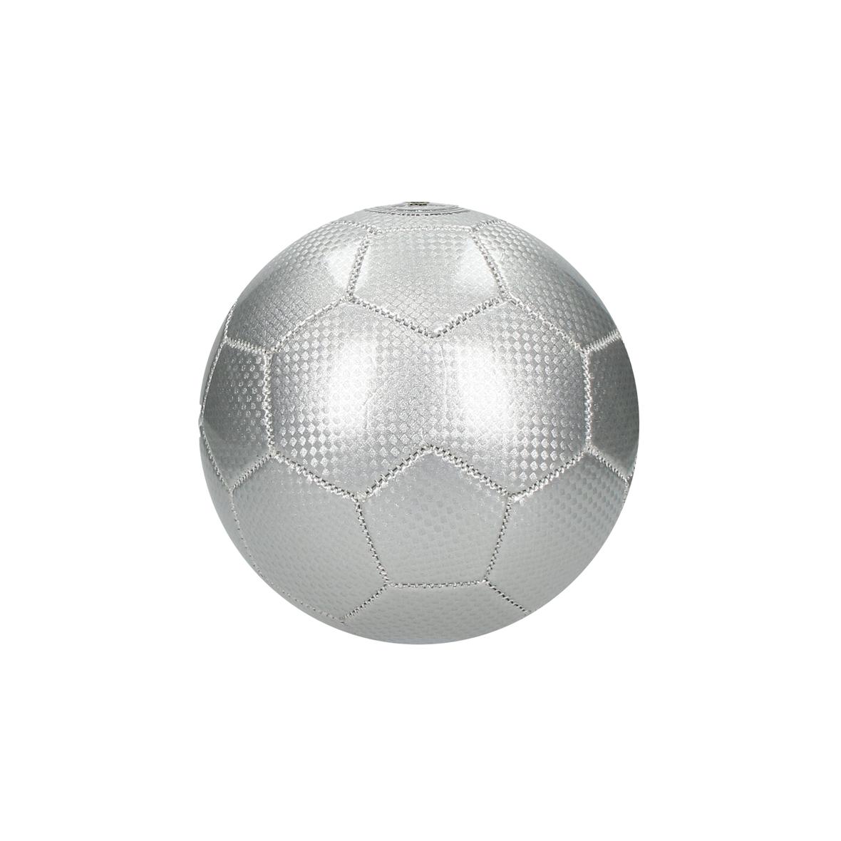 Balón de fútbol cosido a máquina de tamaño 2 color plata - Manresa