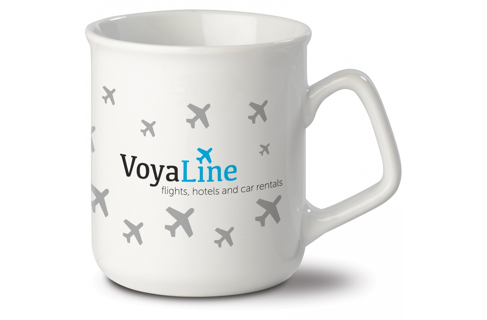 Taza de Porcelana Blanca 300ml - Binissalem