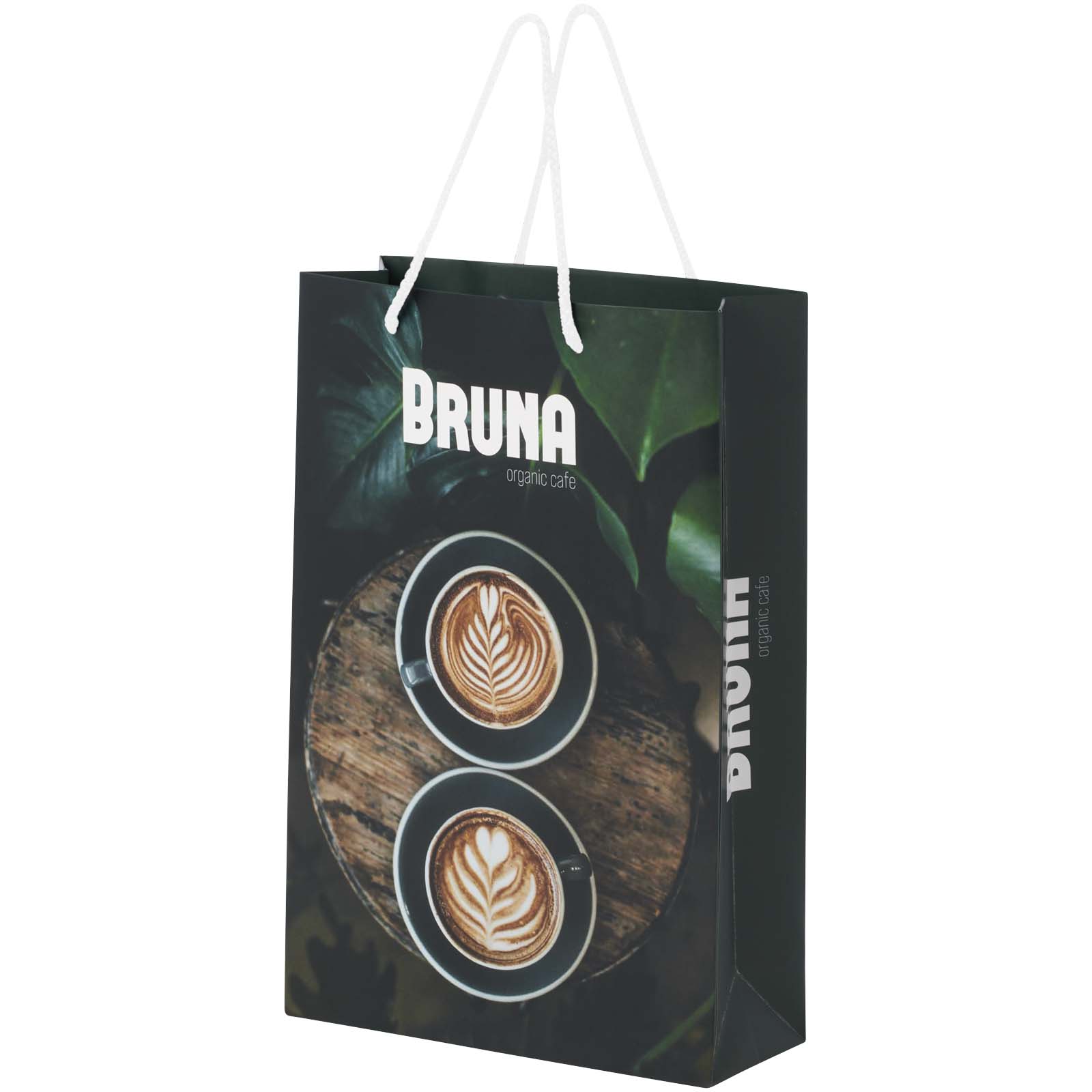 Bolsa de papel integro con asas de plástico - Ardales