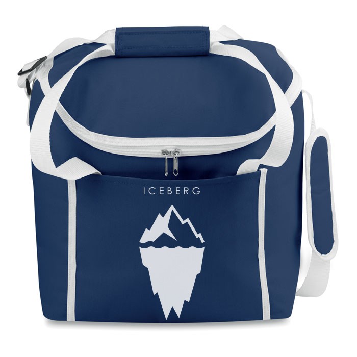 Bolsa enfriadora de poliéster 600D con bolsillo lateral - Uncastillo