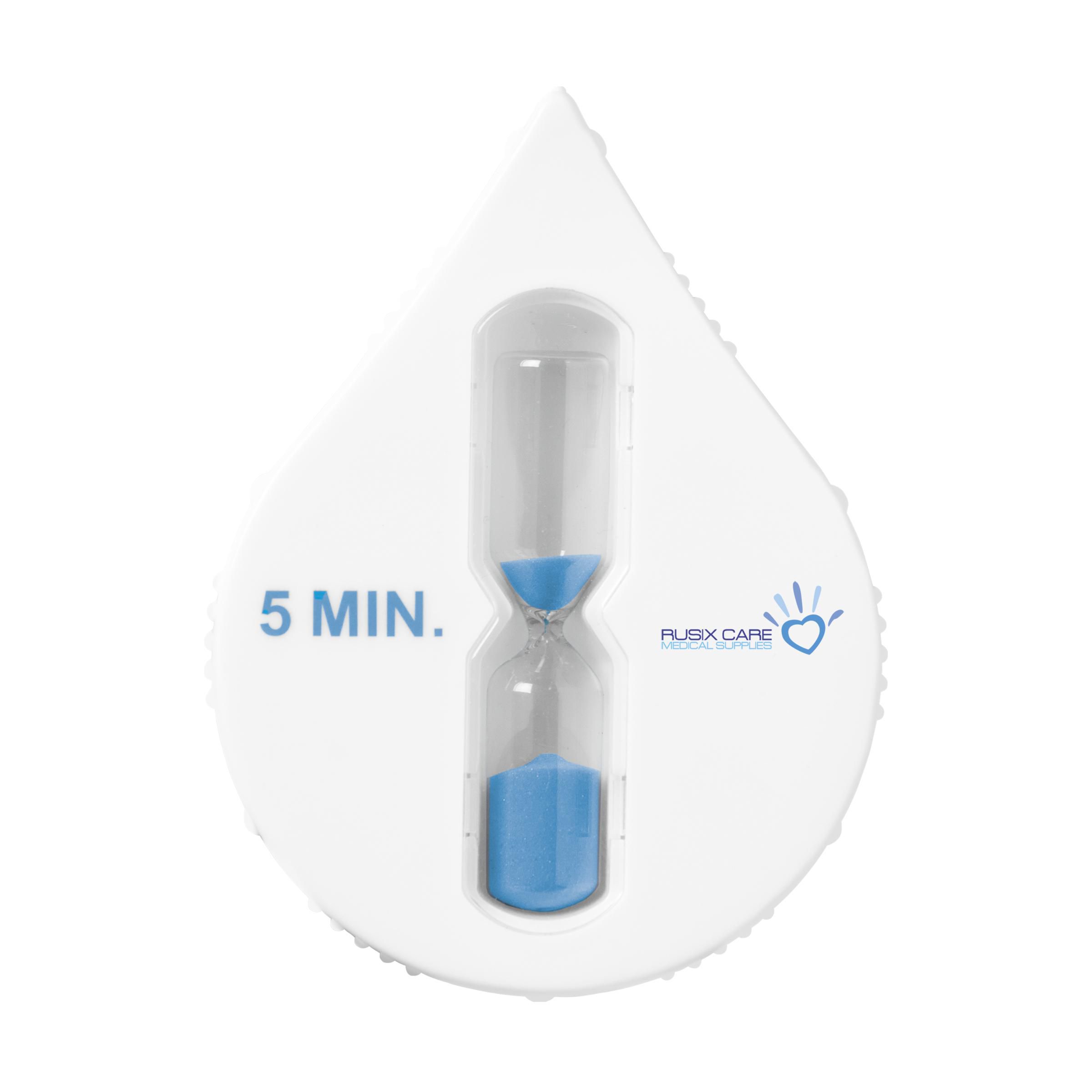 Temporizador de reloj de arena de 5 minutos en forma de gota con ventosa - Almonacid de la Sierra