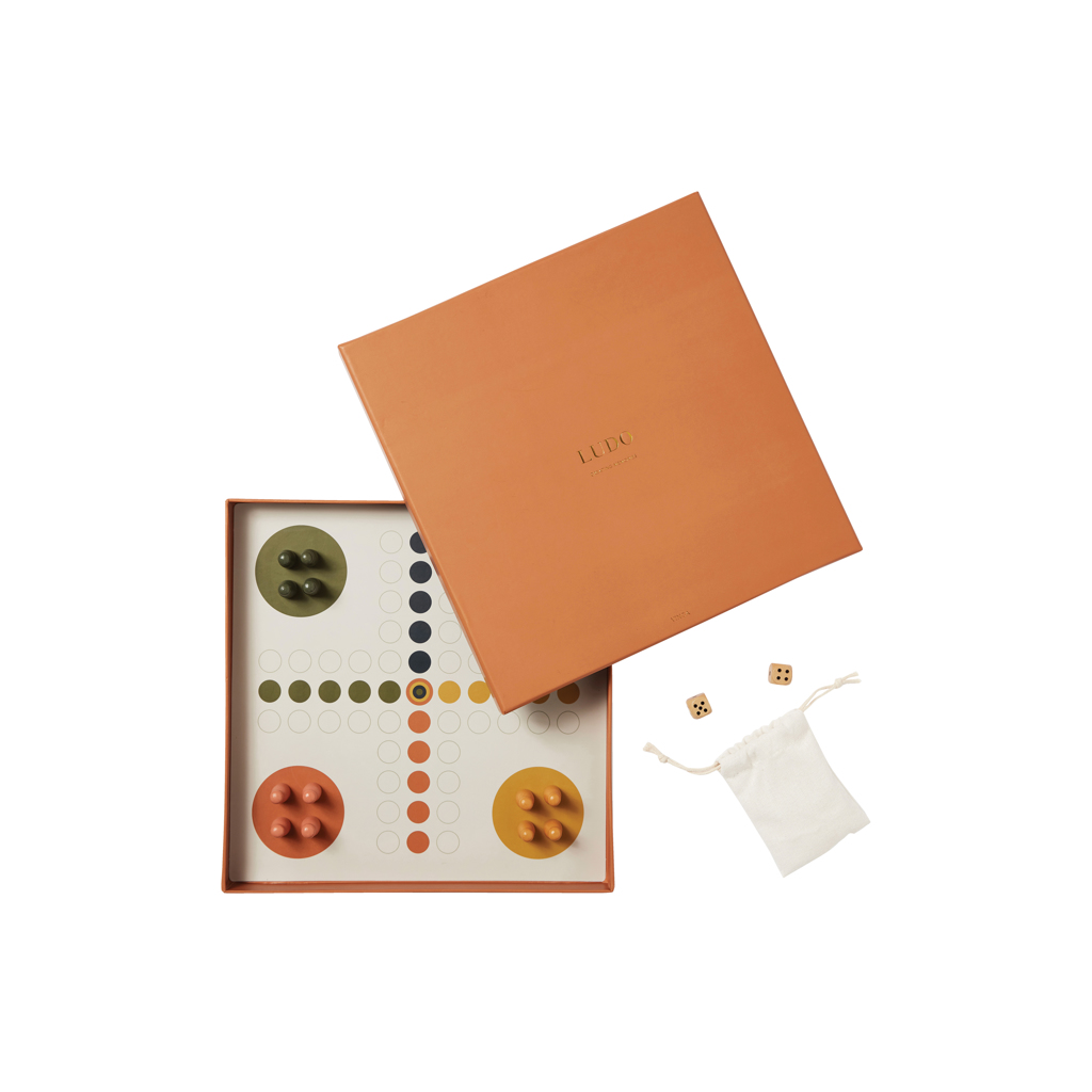 Juego de Mesa de Ludo Clásico Decorativo - Sahún